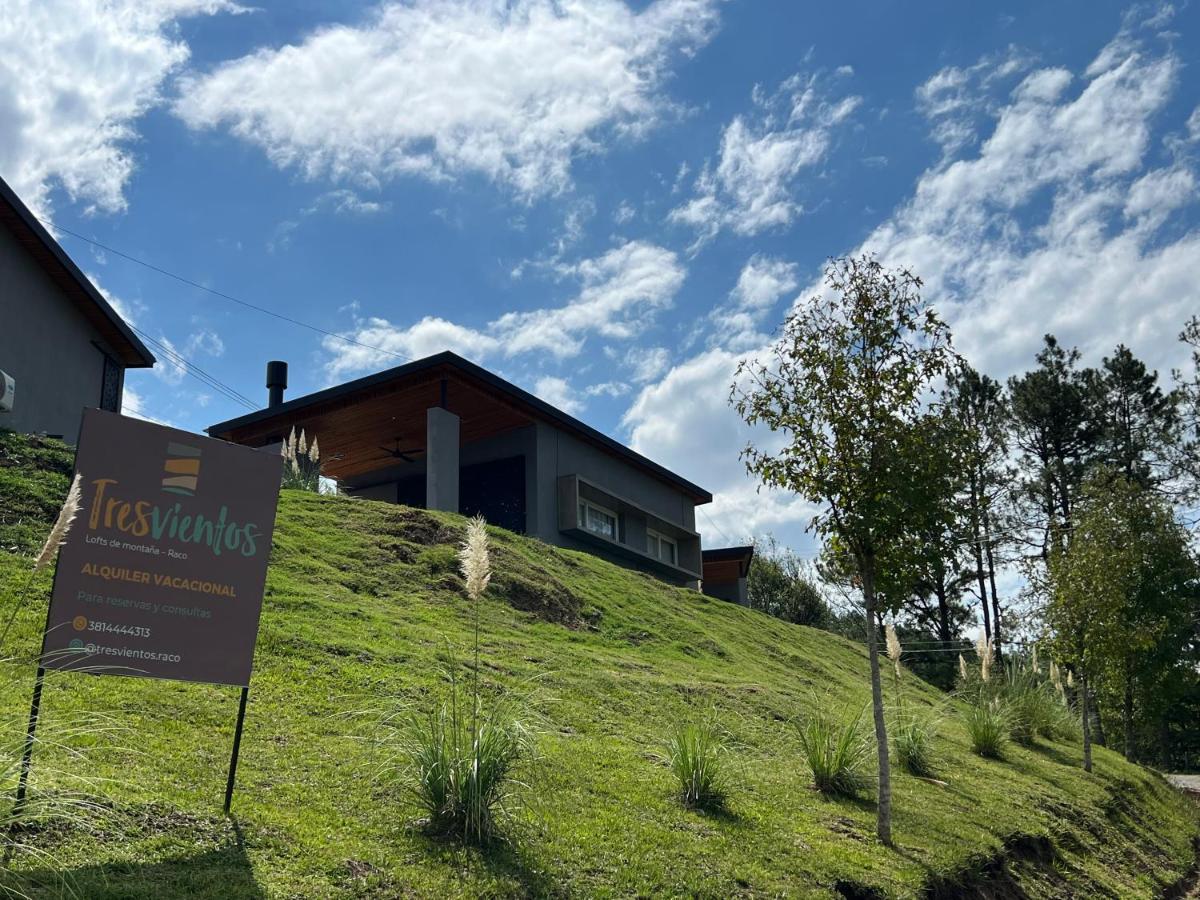 Tres Vientos - Lofts De Montana Raco Vila Exterior foto